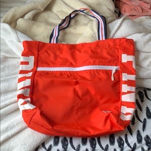 VS PINK fabric Tote roomy !